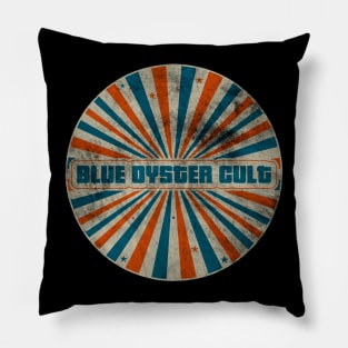 blue vintage Pillow