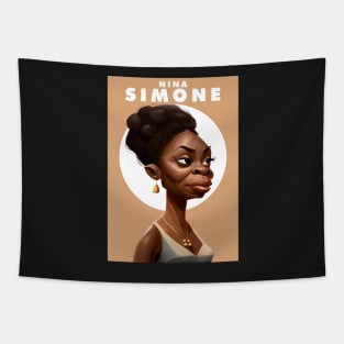 Copie de NINA SIMONE PORTRAIT Tapestry