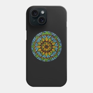 Sunflower Mandala Phone Case