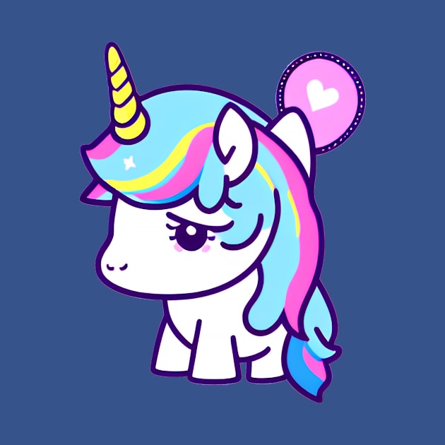 A CUTE KAWAI Unicorn by mmamma030