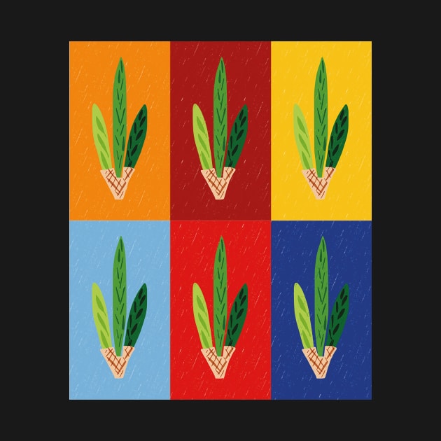 Lulav - Primary Tertiary Pop Art Grid by TillaCrowne