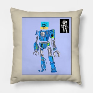 Skull Sci Fi Pillow