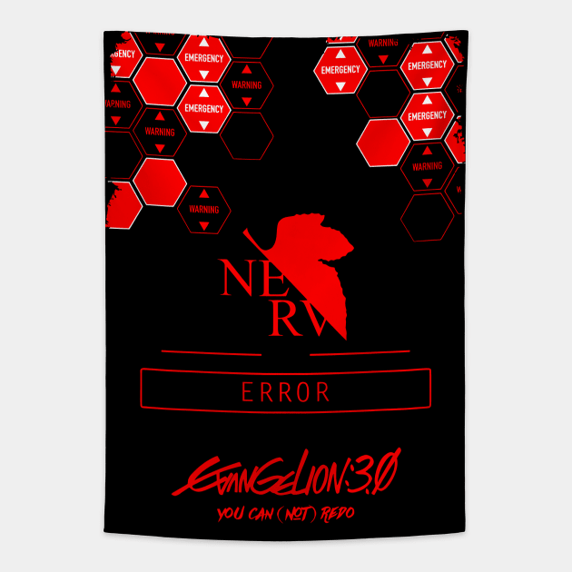 Evangelion 3.0 You can (not) redo. Tapestry by BlackWhiteRed