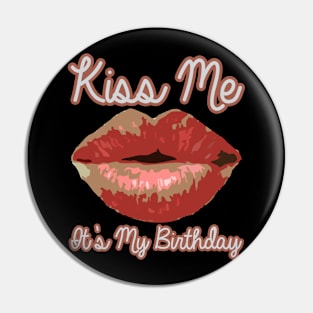 Kiss Me Pin