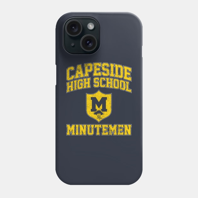 Capside High School Minutemen (Dawson's Creek) Phone Case by huckblade