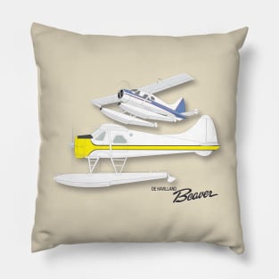 de Havilland Beaver Floatplanes Pillow