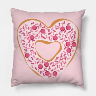 Donuts heart Pillow