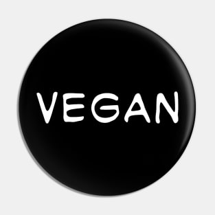 "Vegan" minimalistic deisgn Pin