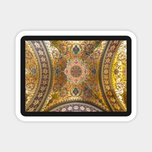 Russian style floral seamless pattern Magnet