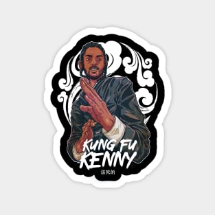 Kung Fu Kenny Magnet