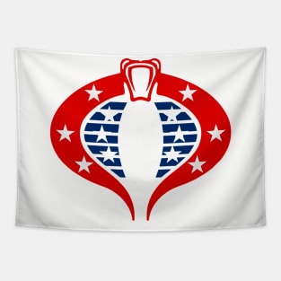 Cobra Logo Tapestry