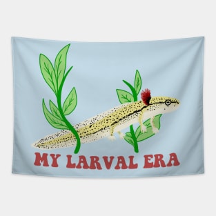 My Larval Newt Salamander Era Tapestry