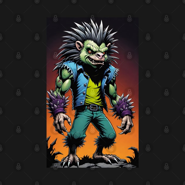 Frankenstein Porcupine 1 by Grave Digs