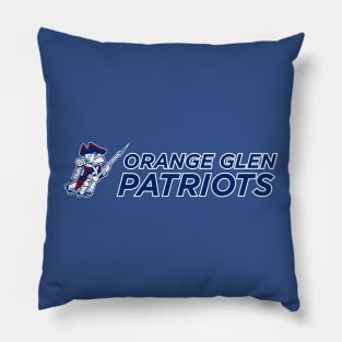 Orange Glen High School Patriots Pillow