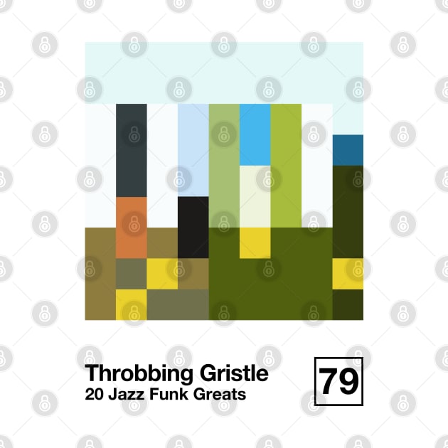 20 Jazz Funk Greats / Minimalist Graphic Artwork Design by saudade