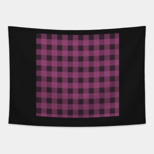 Leila Gingham by Suzy Hager      Leila Collection   Shades of Violet Tapestry