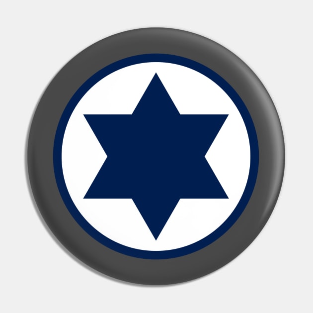 Original Roundel of the Israeli Air Force Pin by EphemeraKiosk