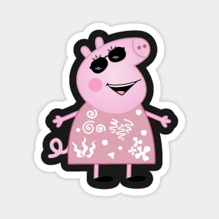 McQuoid Peipa Pig Magnet