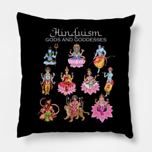 Gods of Hinduism Pillow