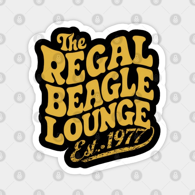 The Regal Beagle Est.1977 Lounge Magnet by thestaroflove