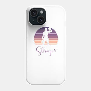 Sunset Strong women Phone Case