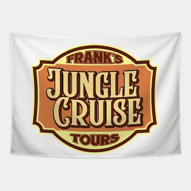 Frank's Jungle Cruise Tapestry by Vault Emporium