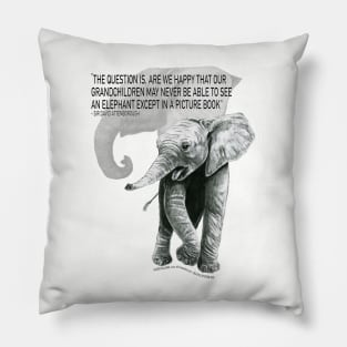 Baby Elephant Pillow