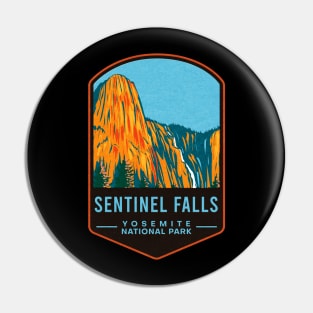 Sentinel Falls Yosemite National Park Pin