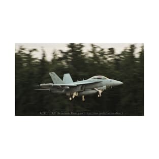 EA-18G Growler Super Hornet FCLP 8 T-Shirt