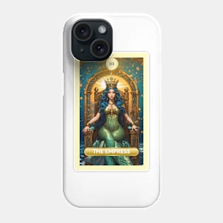 The Empress Card From the Light Mermaid Tarot Deck. Phone Case