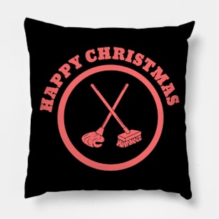 Happy Cleaners christmas Pillow