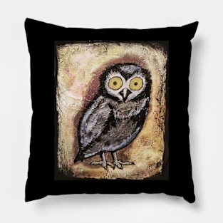 Vintage Owl Pillow