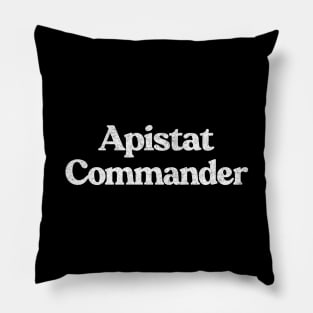 Apistat Commander / Xiu Xiu Darkwave Fan Art Pillow