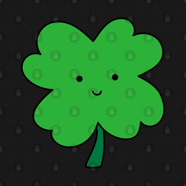 Lucky Four Leaf Clover by designminds1