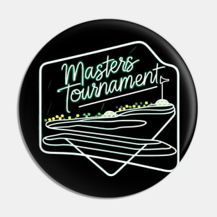 masters tournament golf competition Pin