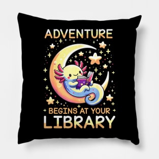 Adventure Begins At Your Library Summer Reading Program 2024 Pillow