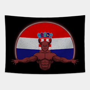 Devil Croatia Tapestry