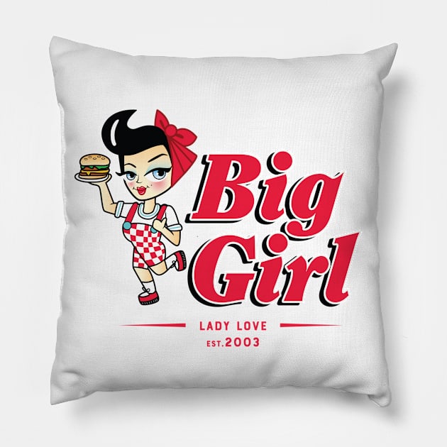 Big Girl Pillow by LADYLOVE