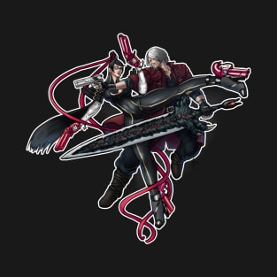 Dante vs Bayonetta T-Shirt