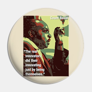 Count Basie Pin