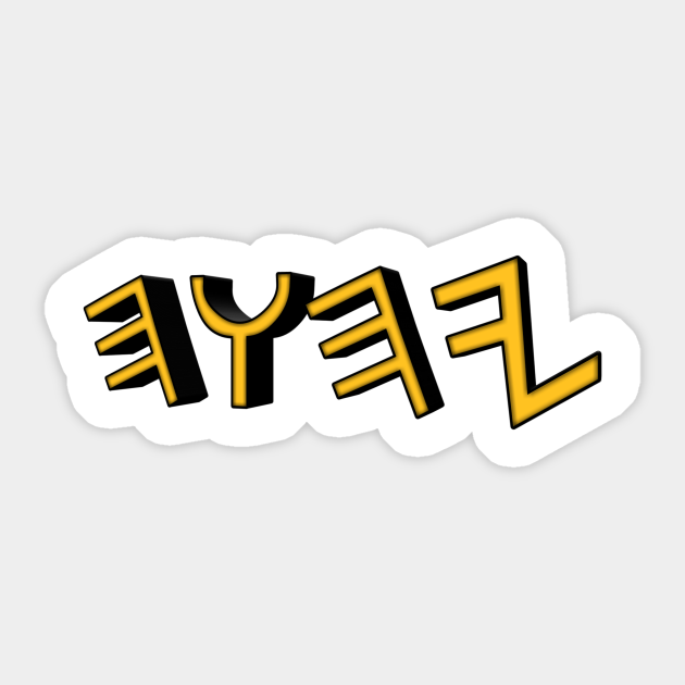 yahawah yahawah sticker teepublic au