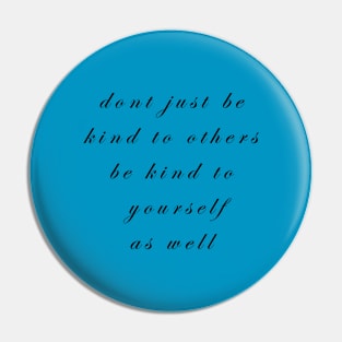 be kind Pin