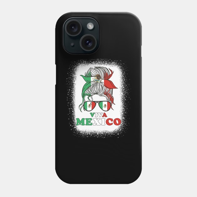 Mexico Independence Day Viva Mexico Pride Women Mexican Flag Phone Case by Eleam Junie