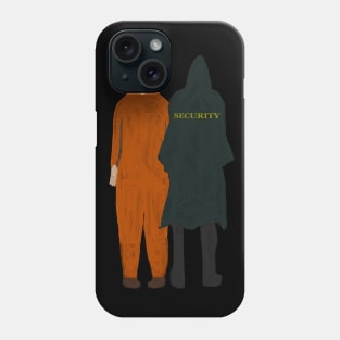 david dunn and his villain the man in orange (painted) Phone Case