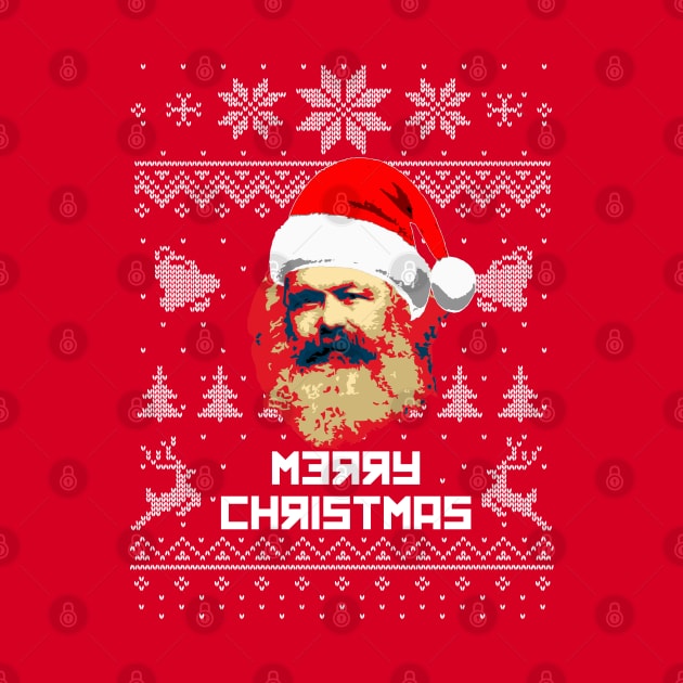 Karl Marx Merry Christmas by Nerd_art