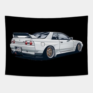 Nissan GT-R R-32 Godzilla Tapestry