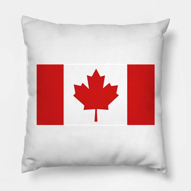 Canadian Flag Pillow by sweetsixty