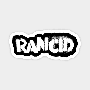 rncd white type blur Magnet