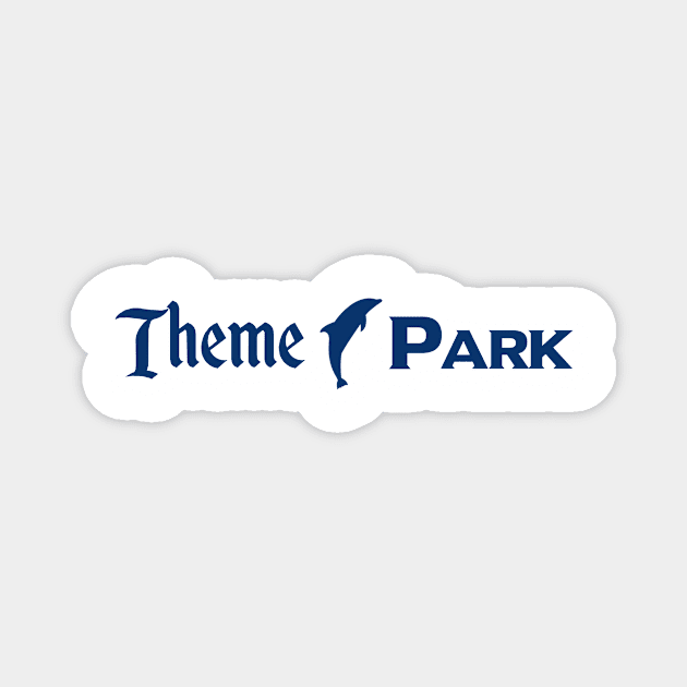 Theme Park Fan Magnet by DisneyDan