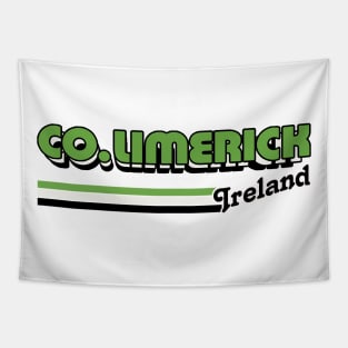 County Limerick / Irish Retro County Pride Design Tapestry